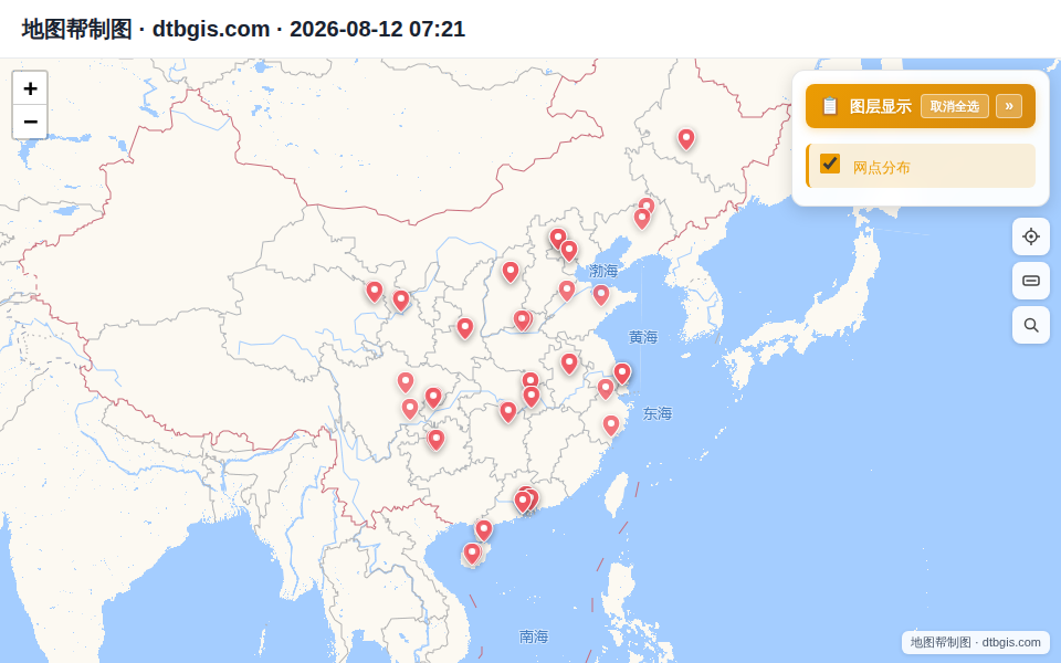 地图帮制图 · dtbgis.com · 2026-08-12 07:21 封面